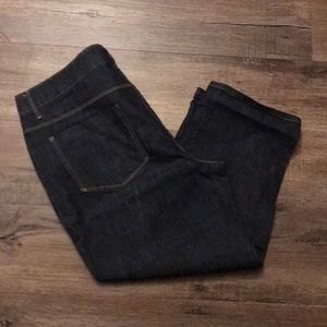 Dark blue Ankle cropped jeans 👖